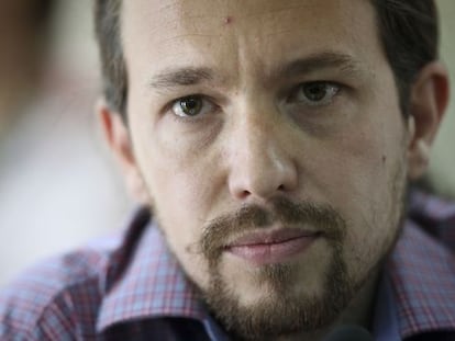 Pablo Iglesias, head of Podemos, wants more control over the media.