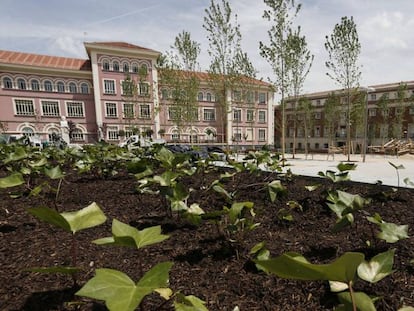 Los nuevos jardines del Arquitecto Ribera en Madrd.