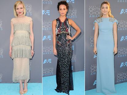 Todos los looks de los Critics’ Choice Awards