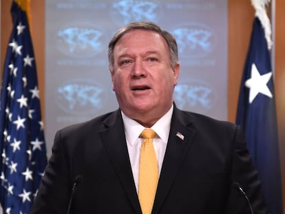 El secretario de Estado, Mike Pompeo.