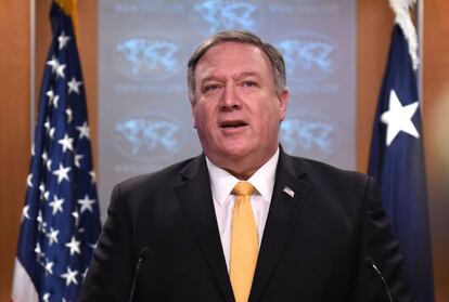 El secretario de Estado, Mike Pompeo.