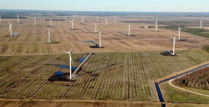 Parque e&oacute;lico de Iberdrola para Amazon.