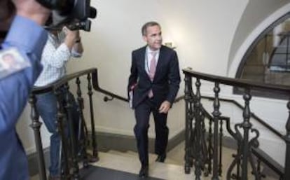 El canadiense Mark Carney, gobernador del Banco de Inglaterra. EFE/Archivo