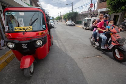 Base de mototaxis de Agua Blanca, cerca de donde ocurrió el ataque contra el Cholo y los demás conductores.  
