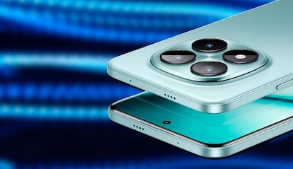 Trasera del Redmi Note 15 Pro con imagen de fondo