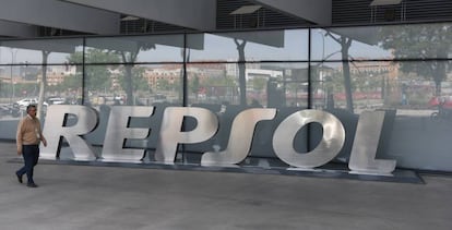 Sede de Repsol, en Madrid. 