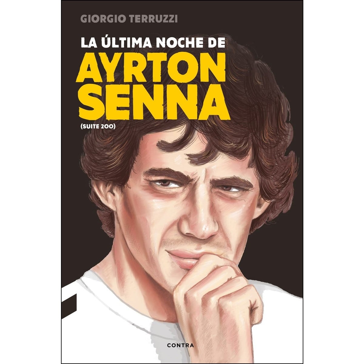 Ayrton Senna en la suite 200