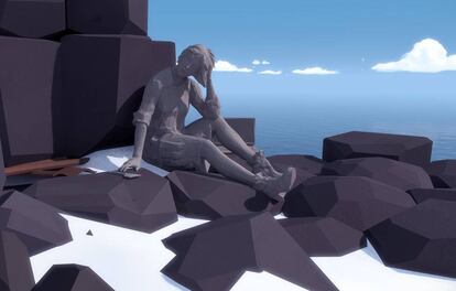 Imagen del videojuego &#039;The witness&#039; de Jonathan blow. 