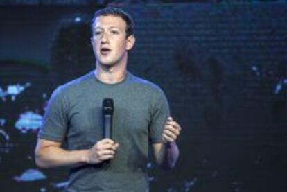 El presidente de Facebook, Mark Zuckerberg. 