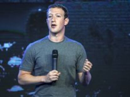 El presidente de Facebook, Mark Zuckerberg. 