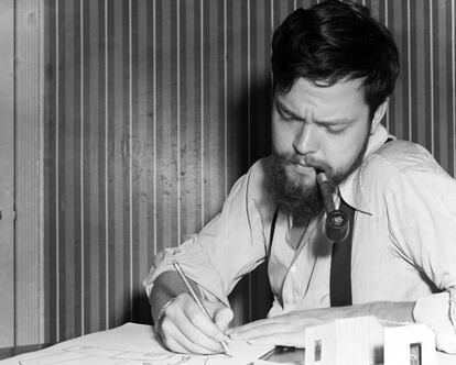 Retrato de Orson Welles en 1940.