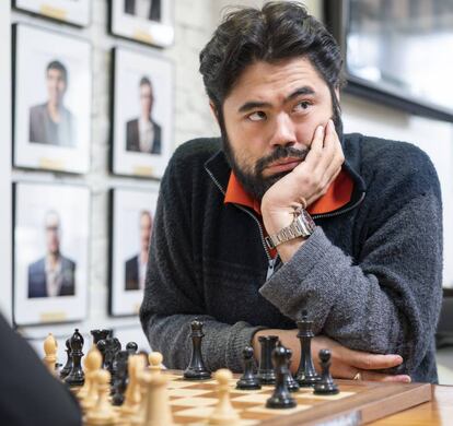 Hikaru Nakamura, durante el Campeonato de EEUU de 2019 en el Club de Ajedrez de San Luis (Misuri, EEUU)