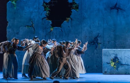 Escena de 'Pineda', coreografa de Patricia Guerrero con el Ballet Flamenco de Andaluca.