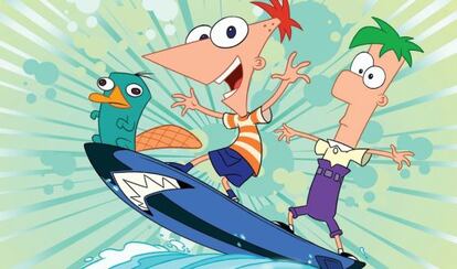 Imagen de la serie &#039;Phineas y Ferb&#039;.