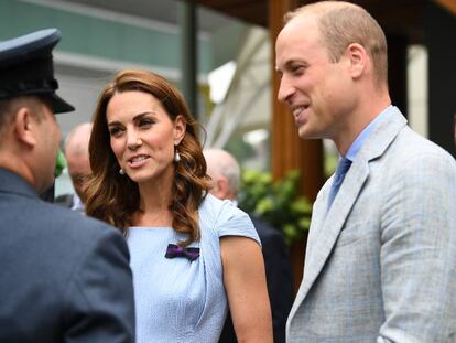 El príncipe Guillermo y Kate Middleton, en Londres el pasado julio.