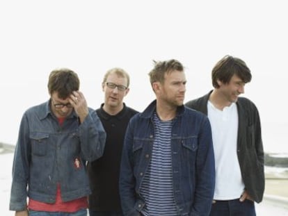La banda Blur en una imagen promocional.