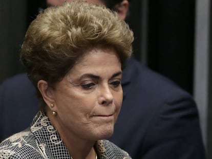 Dilma Rousseff asks senators to vote against her impeachment.