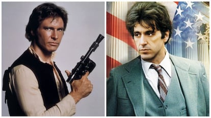 Al Pacino reconhece que leu o roteiro de George Lucas, mas não entendeu nada daquela religião Jedi, daquelas espadas laser e daquela máscara com respirador incorporado. A ficção científica era algo minoritário e, com a mesma falta de visão com que a Fox cedeu todos os lucros dos brinquedos a Lucas, Pacino preferiu não embarcar num projeto que parecia destinado ao ridículo. Posteriormente, Al Pacino recusaria 'Uma Linda Mulher' (personagem de Richard Gere) e Duro de Matar (personagem de Bruce Willis), o que levou Pacino a presumir que Bruce Willis lhe deve tudo o que tem. Às vezes, transformar-se em lenda só depende de estar no lugar certo na hora certa, mas, sobretudo, de saber quando dizer que sim ainda que os outros achem que você está louco.