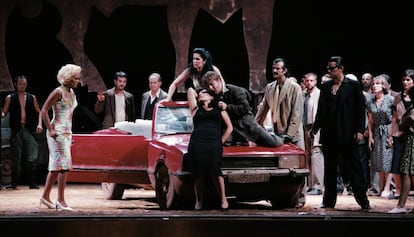 El muntatge de 'Carmen' que Calixto Bieito va fer a Peralada el 1999, un dels més carismàtics de tota la història del festival.