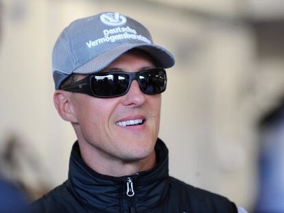 El piloto de F&oacute;rmula 1 Michael Schumacher, en una imagen de 2010.
