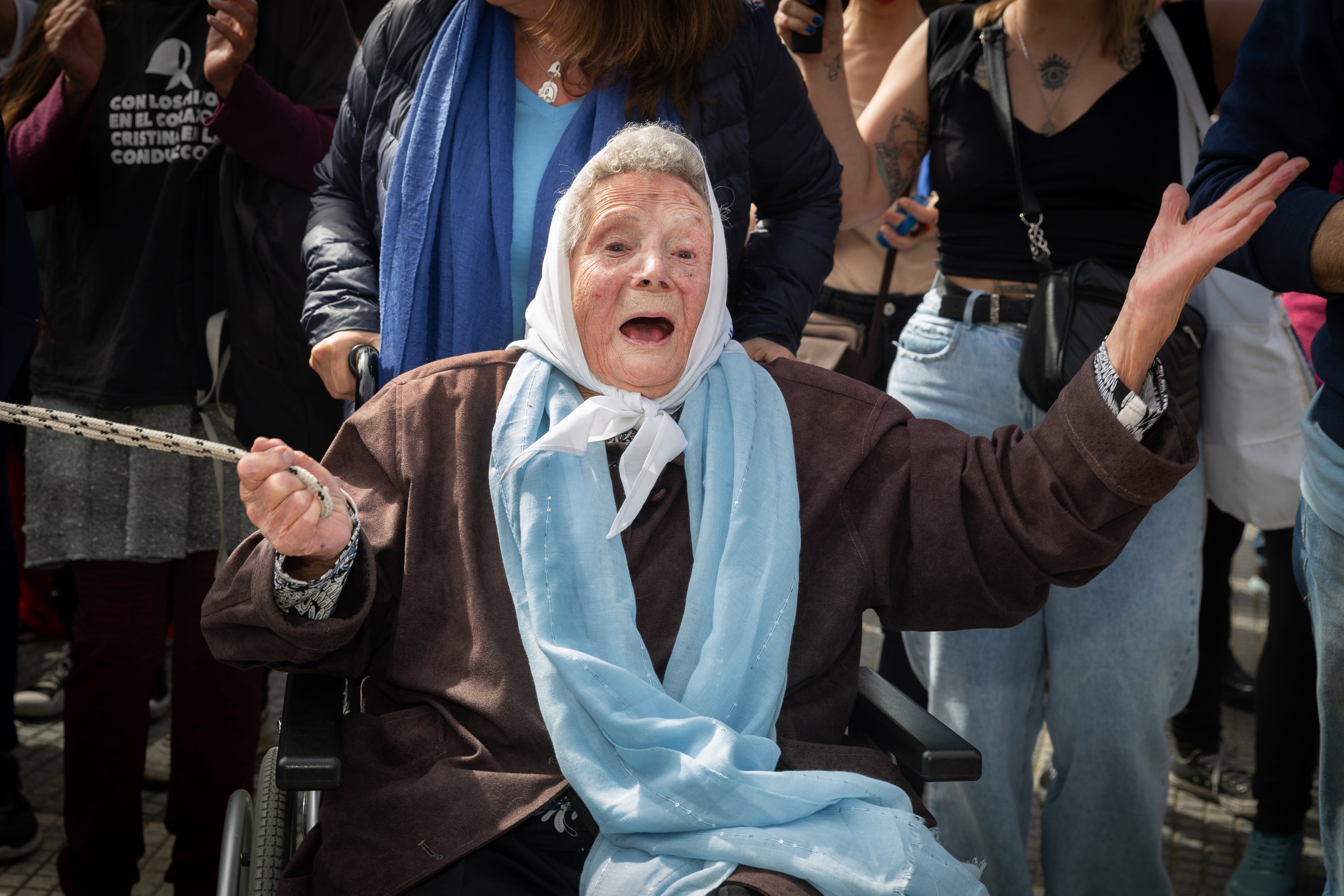Muere Visitación de Loyola, la española que se convirtió en madre de Plaza de Mayo y buscó durante 50 años a su hijo desaparecido