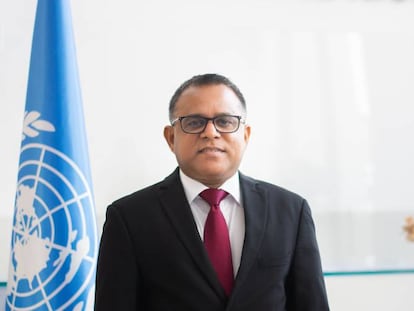 Amjad Abdulla, vicepresidente del grupo III del IPCC y jefe de asociación de Irena. 