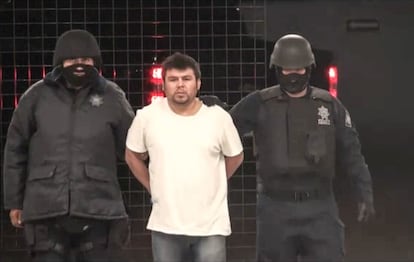 Felipe Salgado, alias El Cepillo, un presunto integrante de Guerreros Unidos cuyo testimonio respaldaba la 'verdad histórica', capturado en enero de 2015.