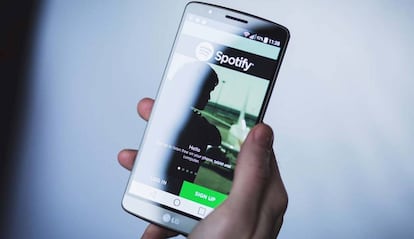 Utilizar Spotify en un smartphone