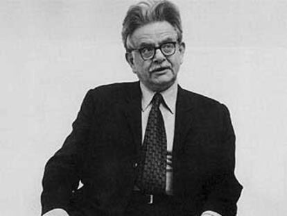 Elias Canetti (Rustschuk, Bulgaria, 25 de julio de 1905-Zúrich, Suiza, 17 de agosto de 1994), en una imagen de 1972.
