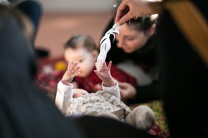 Talleres sensoriales para bebés en Espacio Abierto.