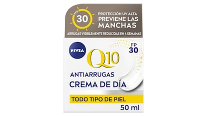 Crema de día con Q10 de Nivea.