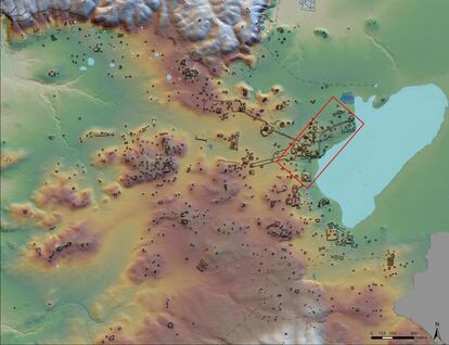 Los investigadores han descubierto además que, alrededor de los centros urbanos, había extensos campos de cultivo que podían llegar a ocupar hasta un 95% de la tierra disponible.