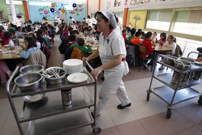 Un comedor escolar.