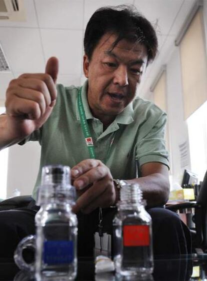 Zhao Jian, responsable del centro antidopaje de Pekín.