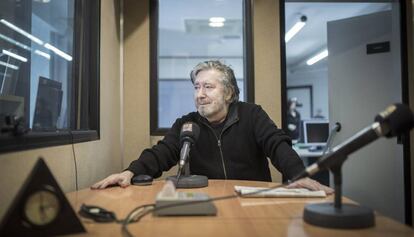 José María Pallardó en los estudios de RKBR.