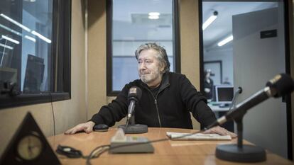 José María Pallardó en los estudios de RKBR.