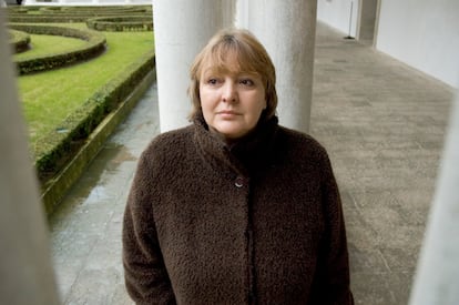 Dubravka Ugresic, escritora y guionista croata, retratada en Venecia en enero de 2006.