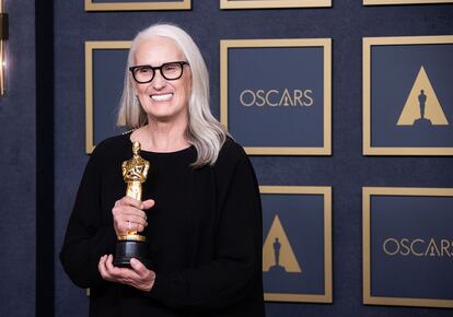 La directora neozelandesa Jane Campion, ganadora del Oscar a la mejor dirección por 'El poder del perro'.