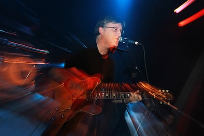 Norman Blake, cantante de Teenage Fanclub, durante su actuación del sábado en el Primavera Club.