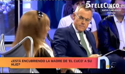 El programa 'La Noria', conducido por Jordi González, entrevistó a la madre de El Cuco, uno de los presuntos implicados en la desaparición de Marta del Castillo. El resultado del encuentro provocó la cancelación del espacio.