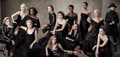 Portada de 'Vanity Fair', na que se celebra a diversidade, em fevereiro de 2016.