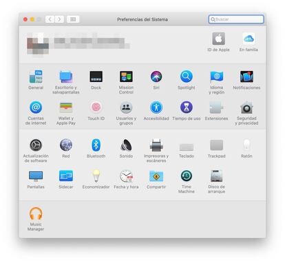 Activar Sidecar en macOS Catalina.