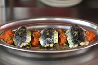 Sardinas con picada tradicional del Hermós