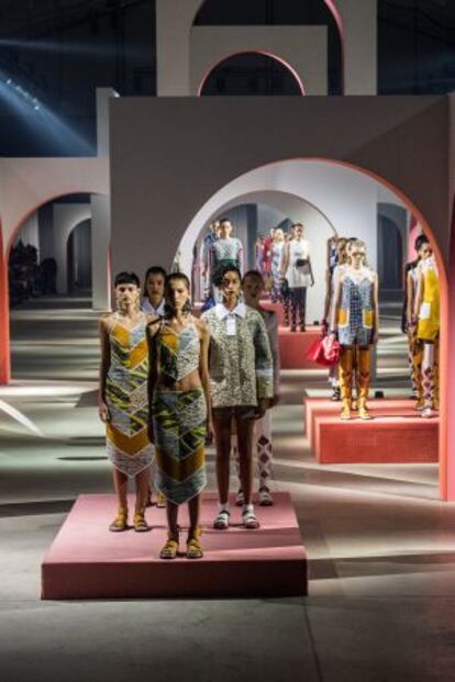 Desfile de Kenzo.