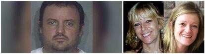 Timothy Verrill, presunto asesino de Christine Sullivan y Jenna Pellegrini (derecha).