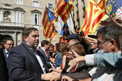 El vicepresidente de la Generalitat, Oriol Junqueras.