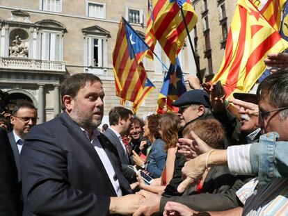 El vicepresident de la Generalitat, Oriol Junqueras.