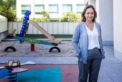 María Jesús Juárez, coordinadora de la Oficina de Atención a víctimas de la Comunidad de Madrid, en los juzgados de la mujer de la capital.