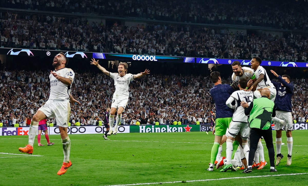 Real Madrid prevails over Bayern: a clash of winning spirits.