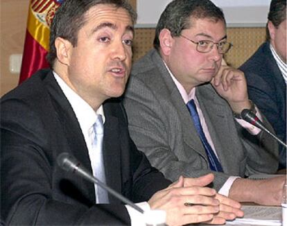 El director de la Agencia Tributaria, Salvador Ruiz Gallud, en la presentación del Plan de Control Tributario 2003.